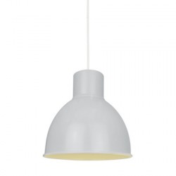 Lampa, wisząca, biała, ELSTRA P16151-WH Zuma Line, prosta, klasyczna, nowoczesna, dekorplanet