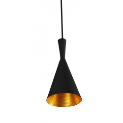 Lampa VITA BLACK/ GOLD pendant LP6005 BK/GO black/gold aluminiu Azzardo