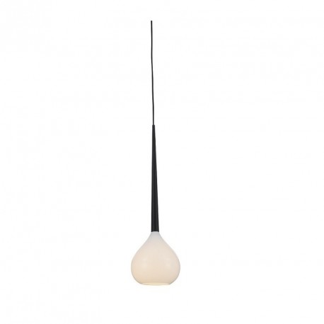 Lampa AGA-1 pendant MD1289-1 white /black metal / gl Azzardo