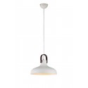 Lampa TESSIO 30 pendant 5178-1P WH white metal/leather Azzardo