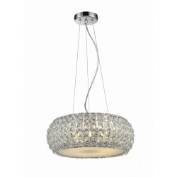 Lampa SOPHIA 3 pendant 5024-3P crystal/metal/ chrome Azzardo