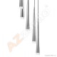 Lampa STYLO 8 pendant MD 1220A-8 chrome metal/glass Azzardo