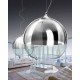 Lampa SILVER BALL 25 pendant LP5034-M metal/glass chrome/chro Azzardo