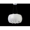 Lampa QUINCE 40 pendant LC1056-5 opal glass/ metal/chrom Azzardo